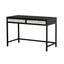 LH Home Rattan Desk - Ebony