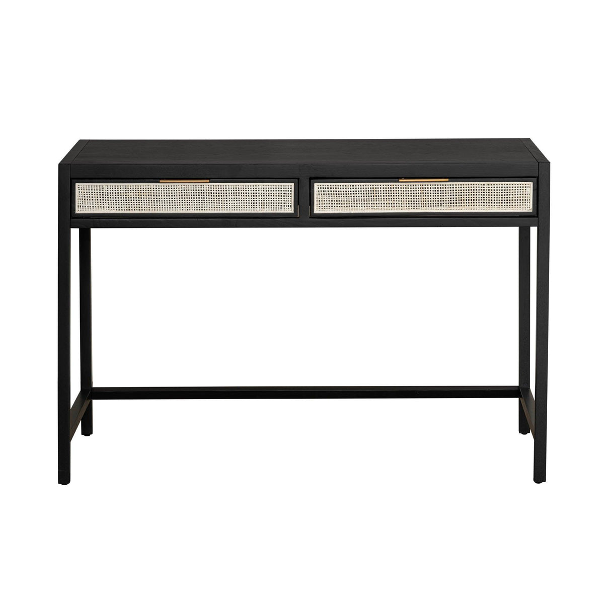 LH Home Rattan Desk - Ebony