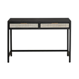 LH Home Rattan Desk - Ebony