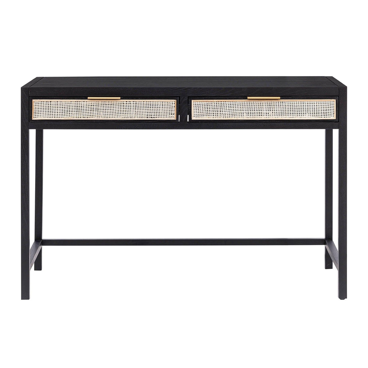 LH Home Rattan Desk - Ebony