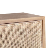 LH Home Rattan 3 Door Sideboard - Natural