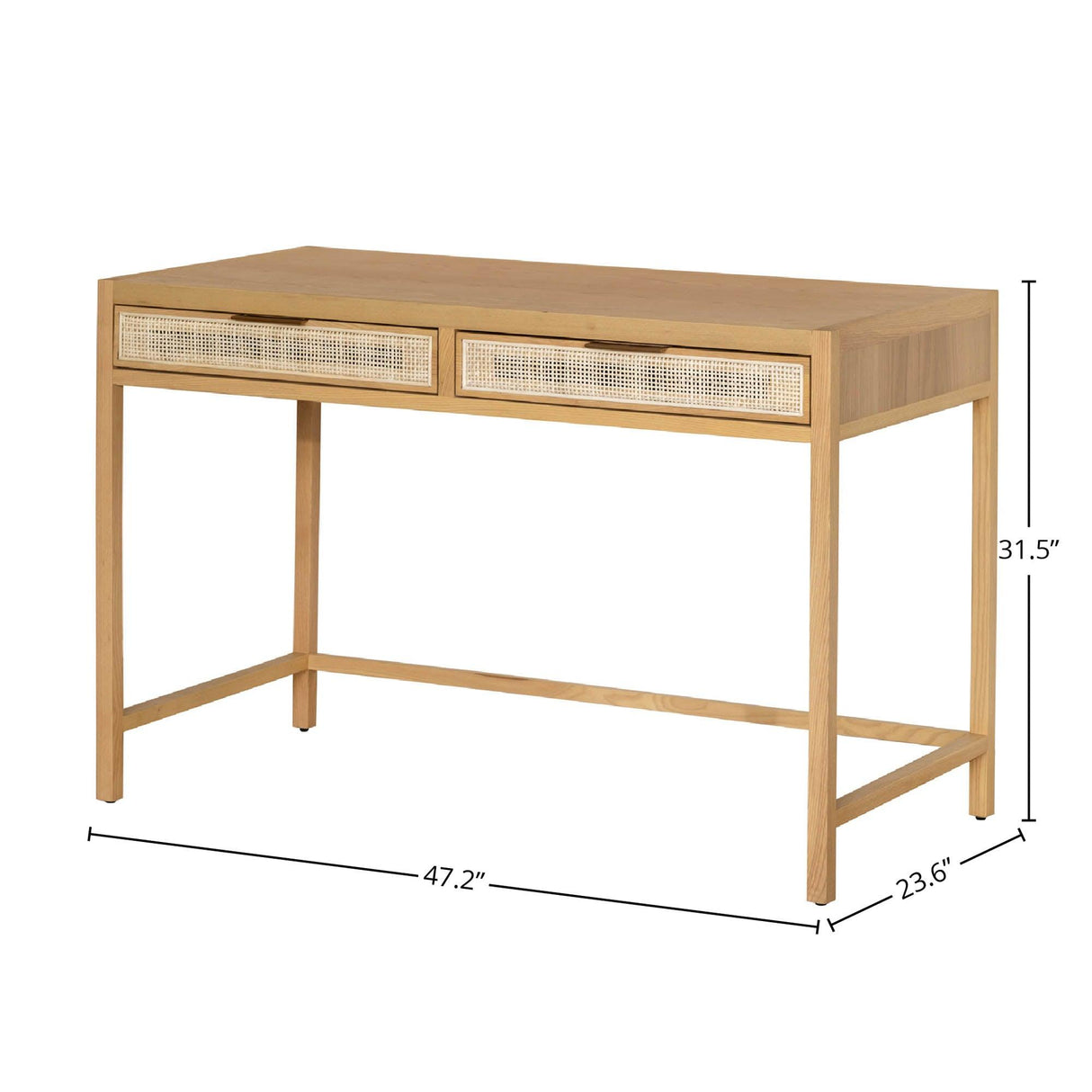 LH Home Rattan Desk - Natural