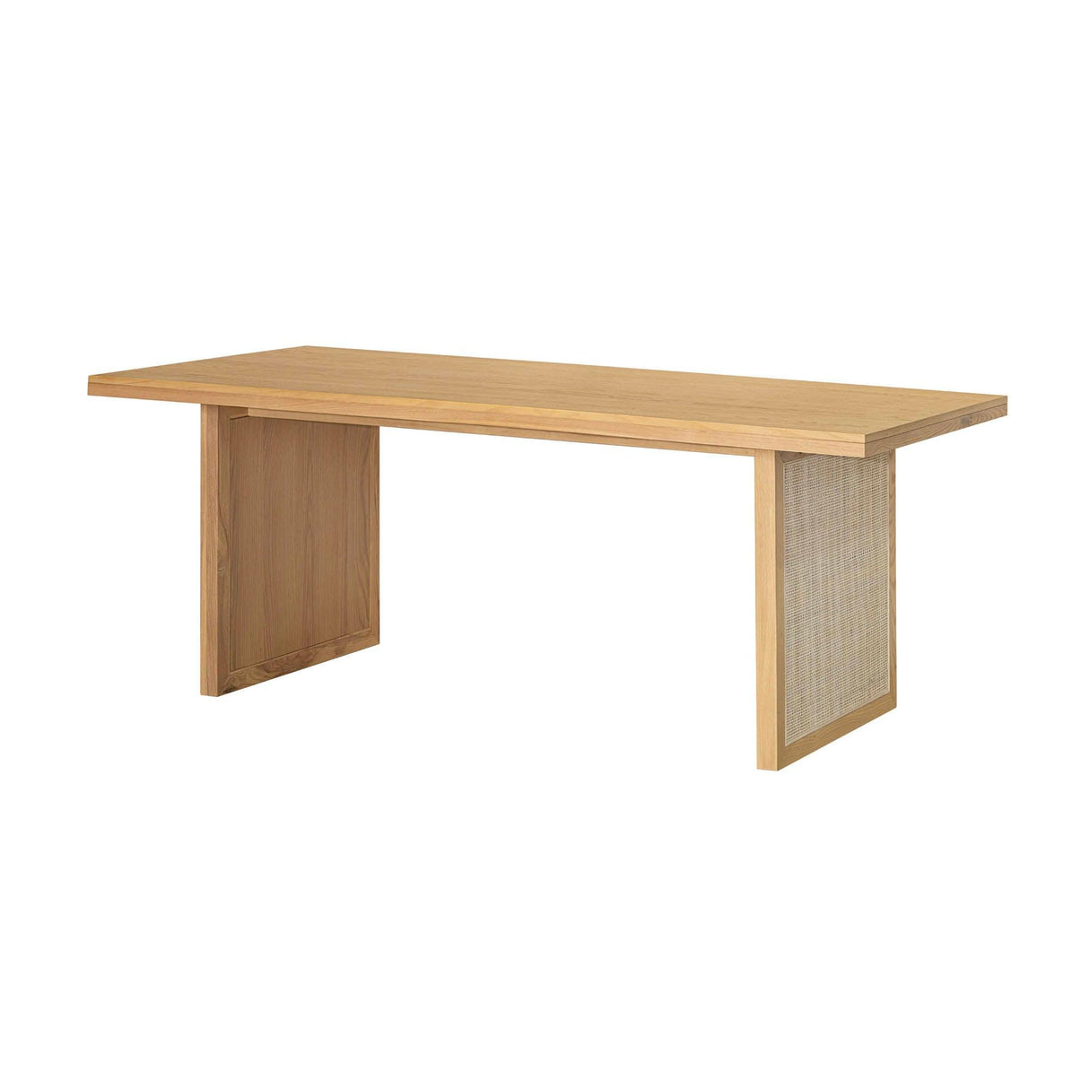 LH Home Rattan Dining Table - Natural