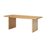 LH Home Rattan Dining Table - Natural