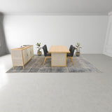 LH Home Rattan Dining Table - Natural
