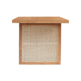 LH Home Rattan Dining Table - Natural