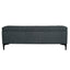 LH Home Reece Storage Bench - Charcoal Grey
