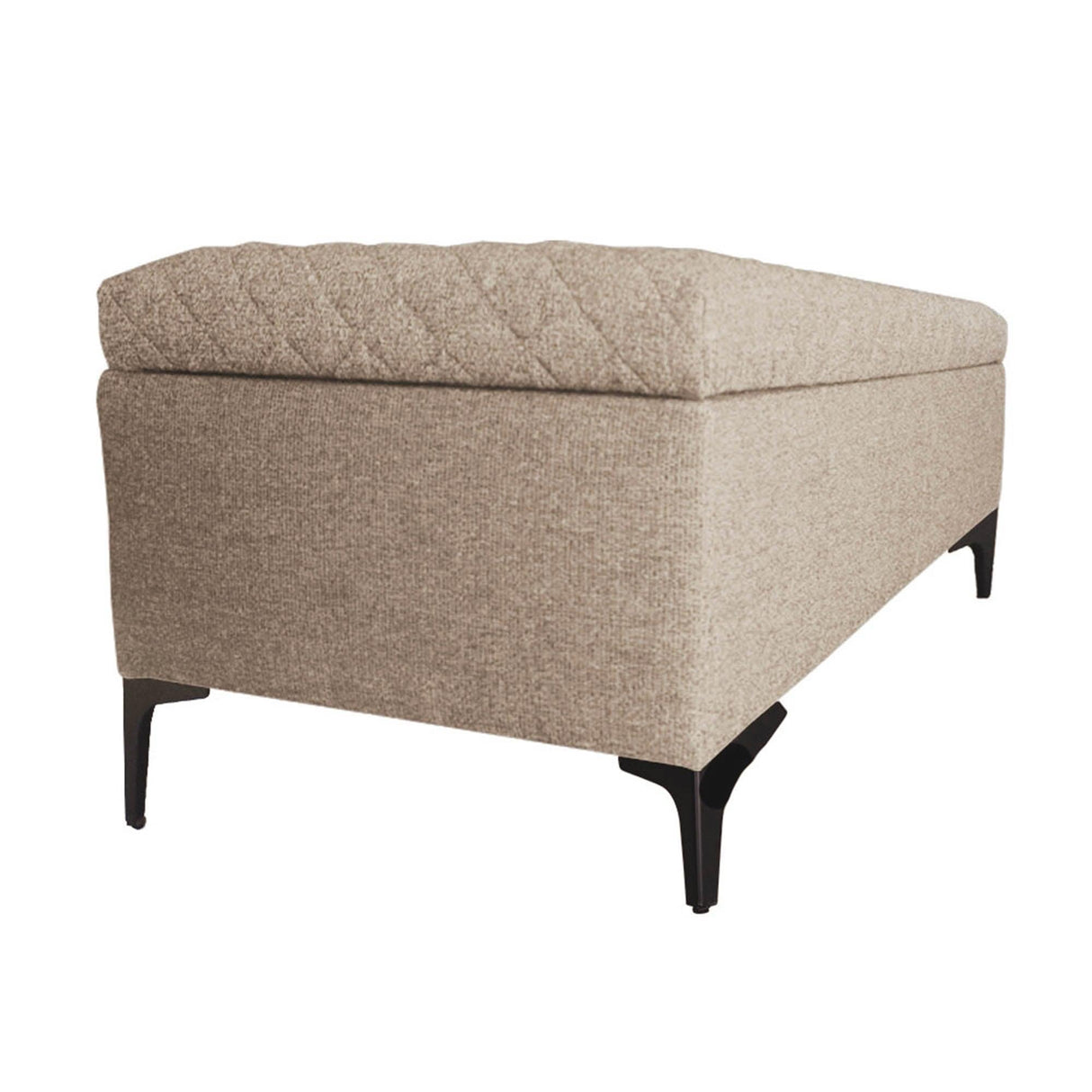 LH Home Reece Storage Bench - Tan