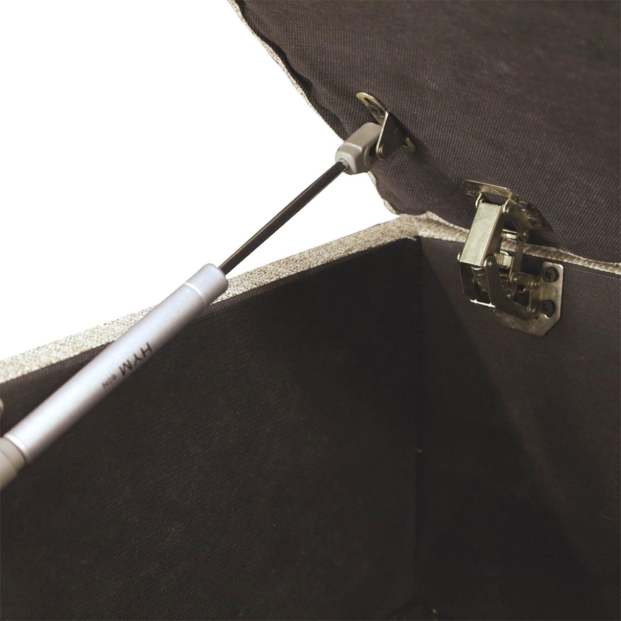 LH Home Reece Storage Bench - Tan