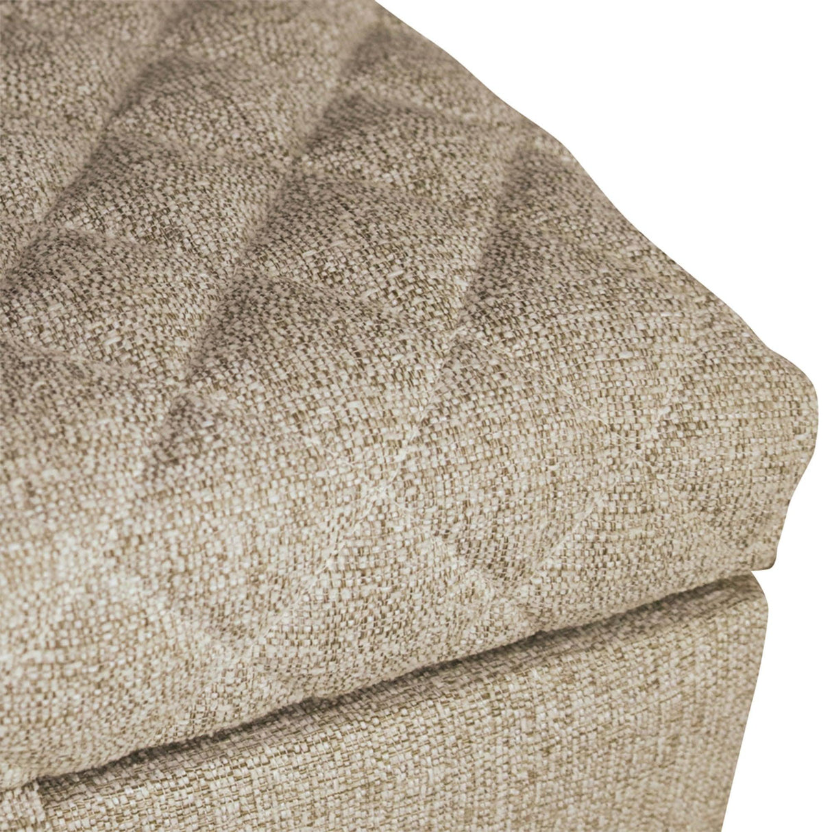 LH Home Reece Storage Bench - Tan