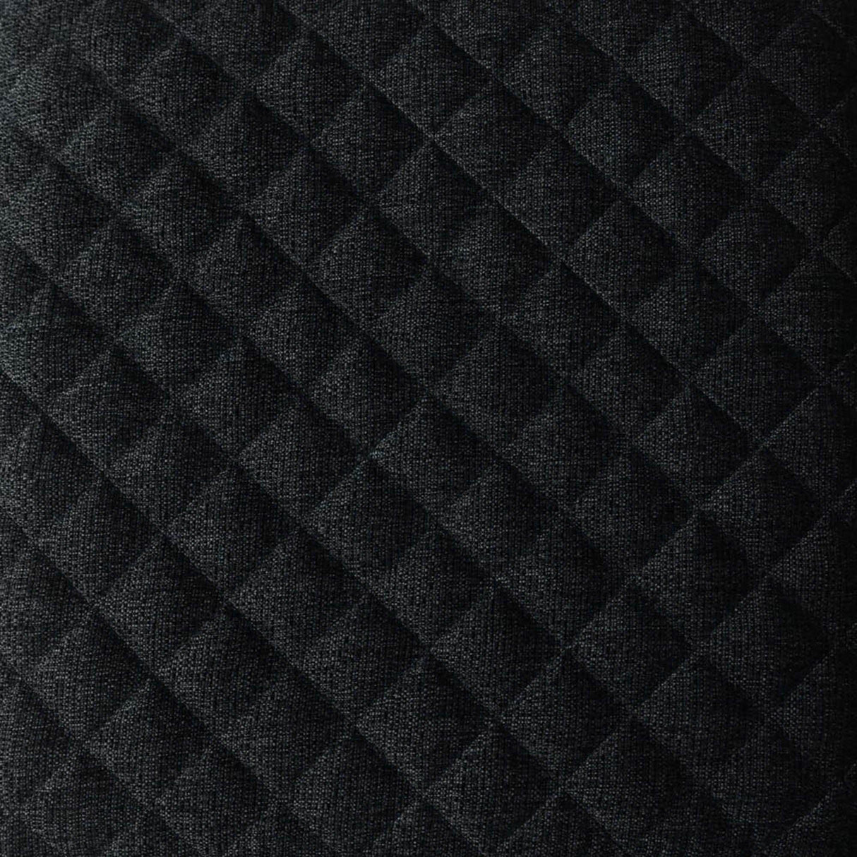 LH Home Reece Storage Ottoman - Charcoal Grey