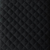 LH Home Reece Storage Ottoman - Charcoal Grey