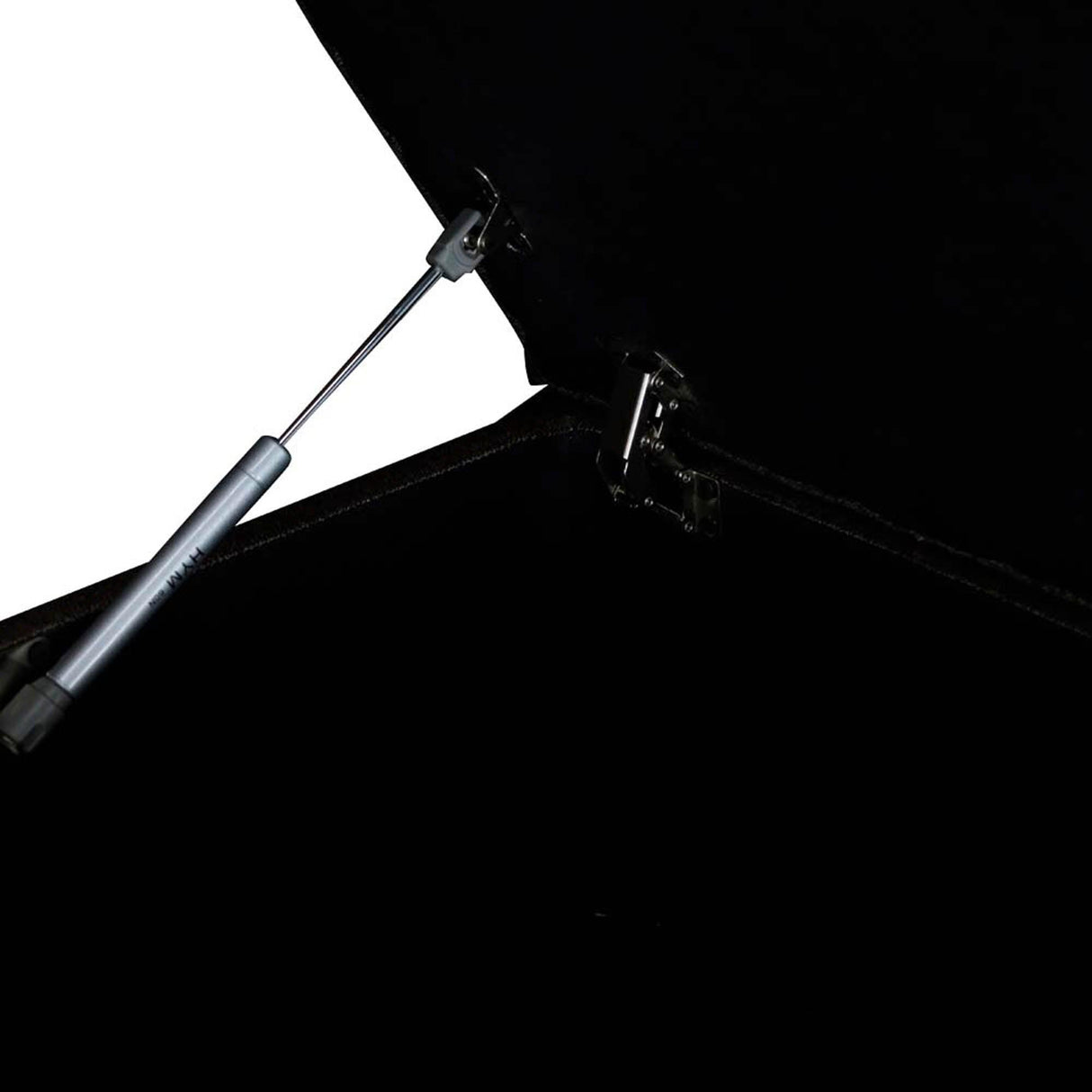 LH Home Reece Storage Ottoman - Medium Brown