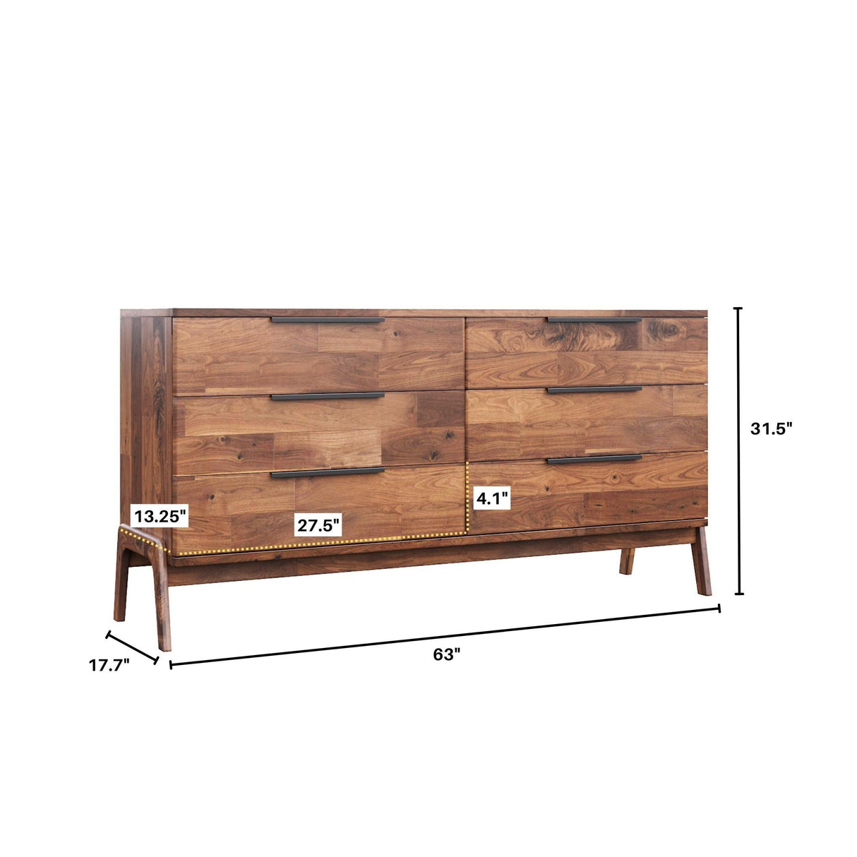 LH Home Remix 6 Drawer Dresser