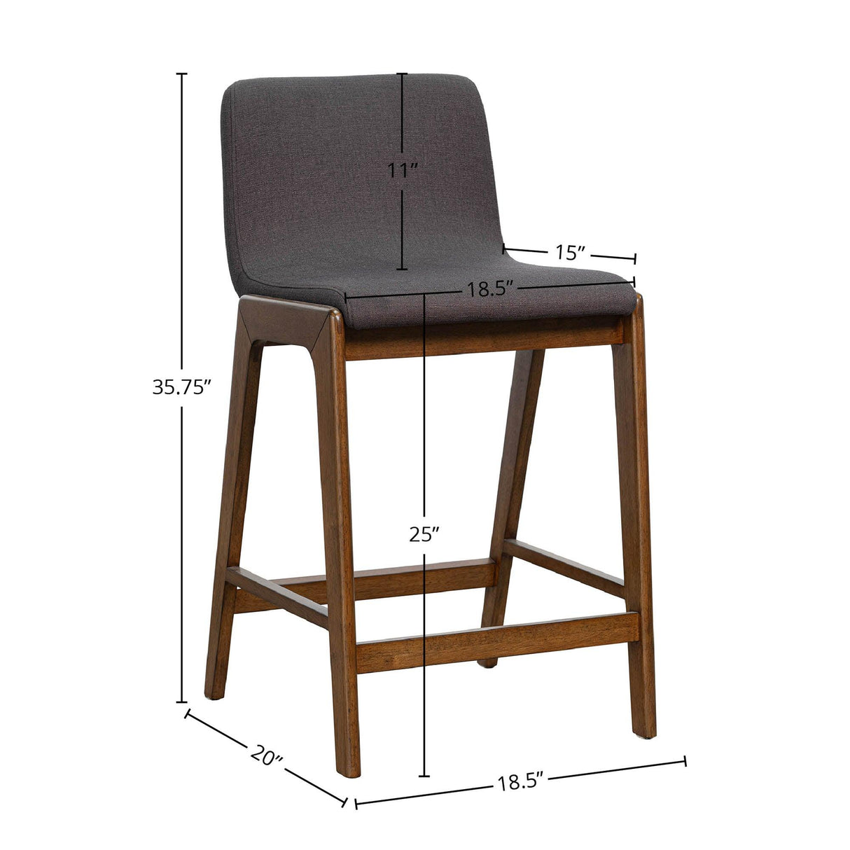 LH Home Remix Counter Stool - Grey