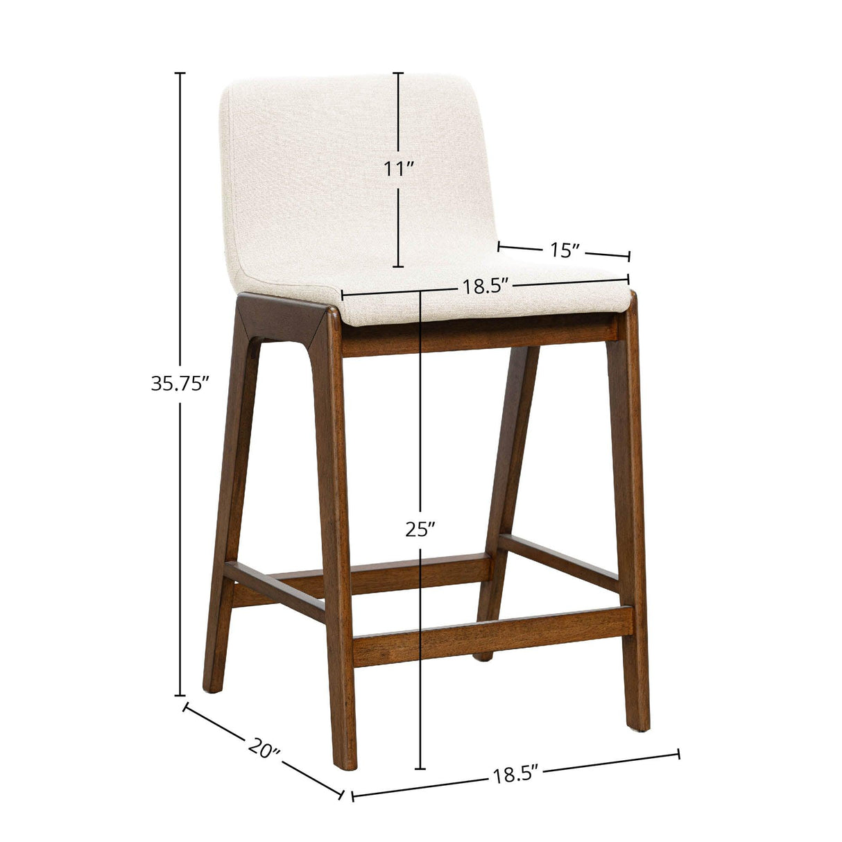 LH Home Remix Counter Stool - Cream