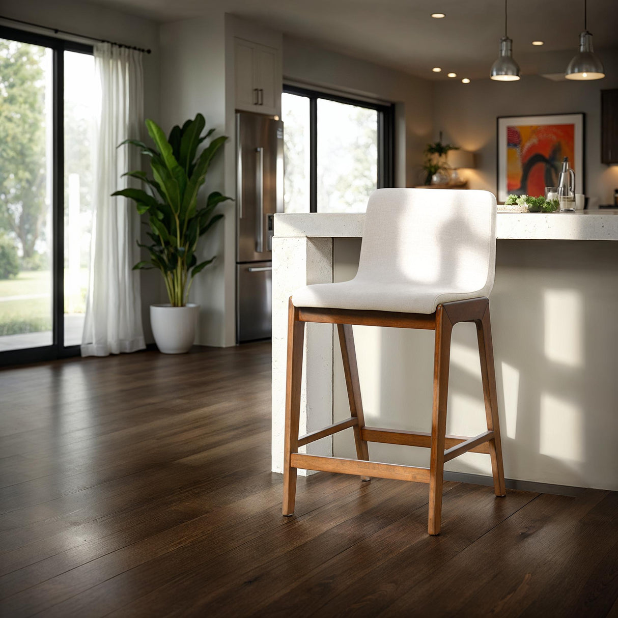 LH Home Remix Counter Stool - Cream
