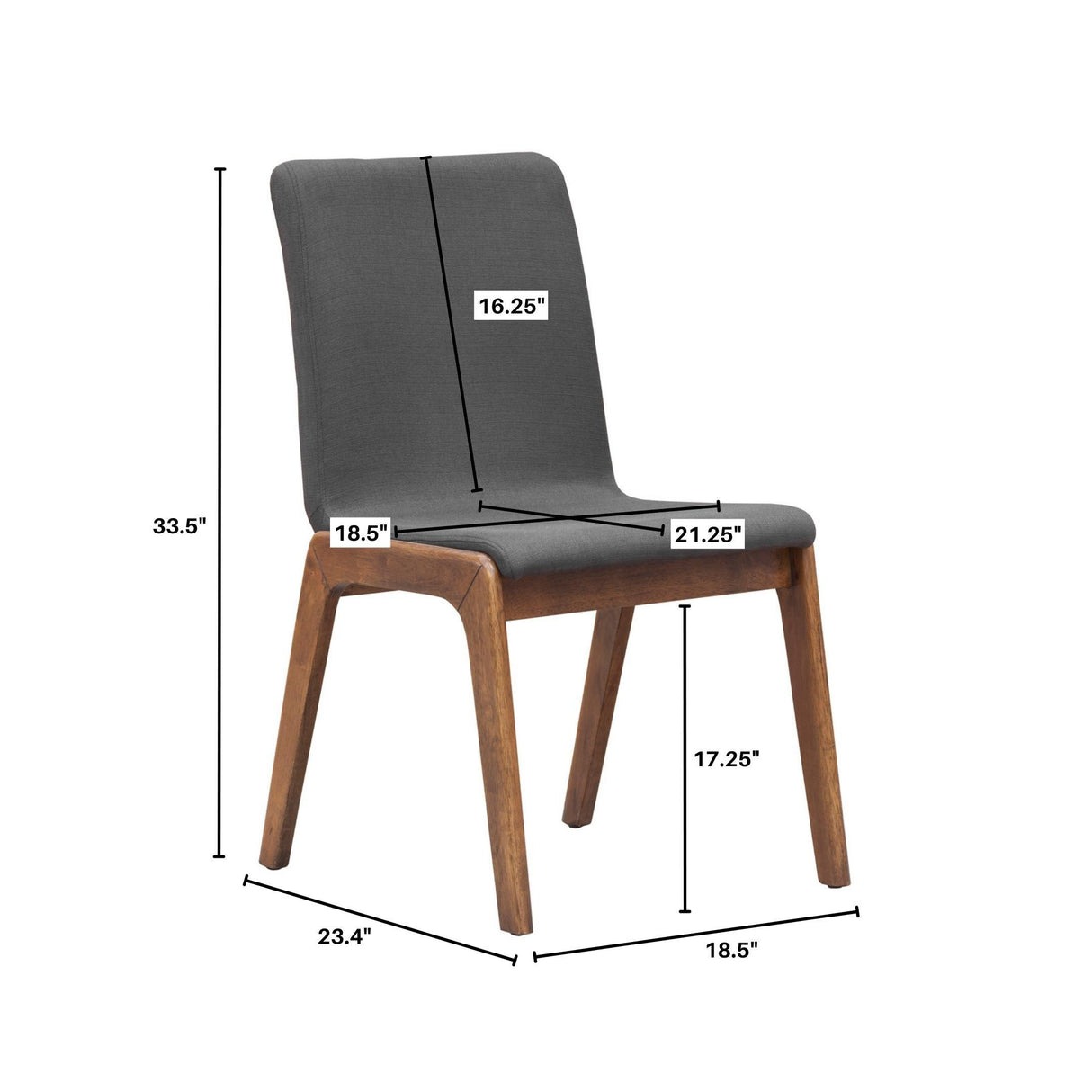 LH Home Remix Dining Chair - Grey