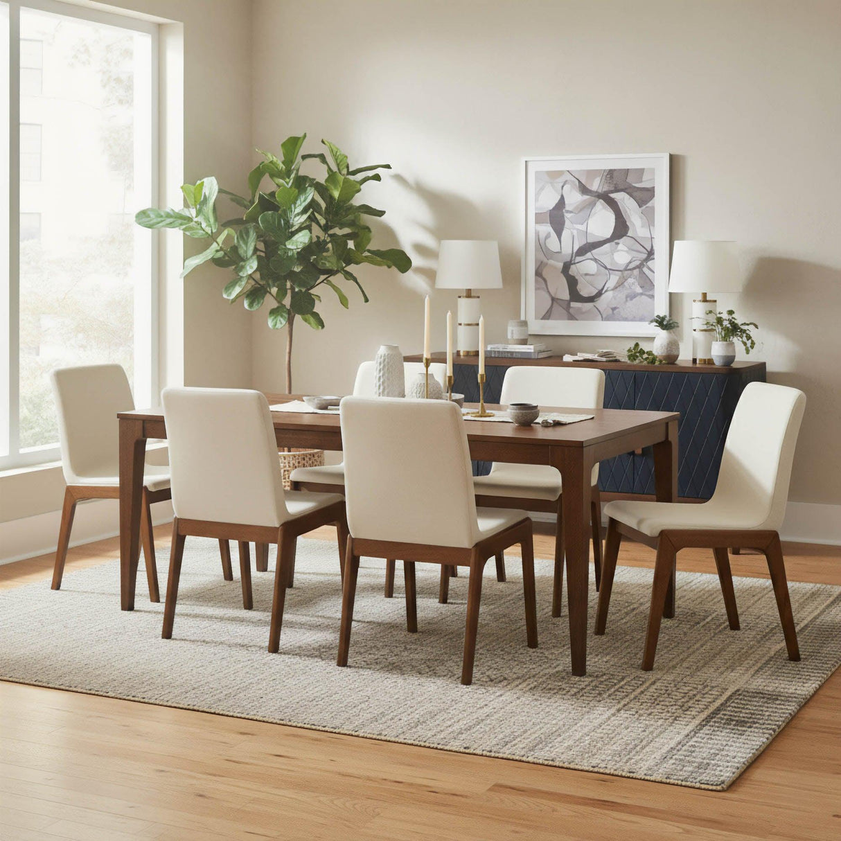 LH Home Remix Dining Chair - Cream