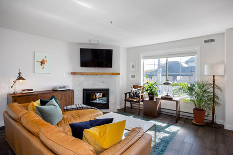 LH Home Rio Cool Armchair - Brown Mindi Oak, Leather/Goat Hair