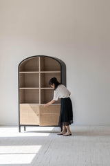 LH Home Pietro Tall Cabinet