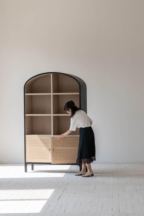 LH Home Pietro Tall Cabinet