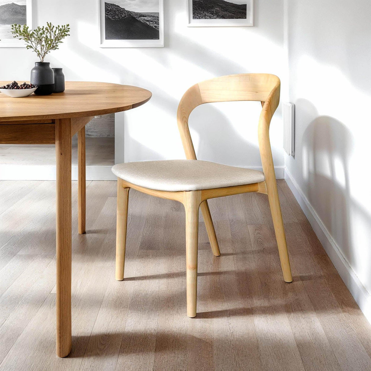 LH Home Rotondo Dining Chair - Natural