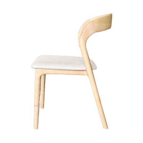 LH Home Rotondo Dining Chair - Natural Frame