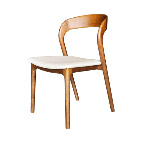 LH Home Rotondo Dining Chair - Walnut Frame