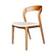 LH Home Rotondo Dining Chair - Walnut Frame