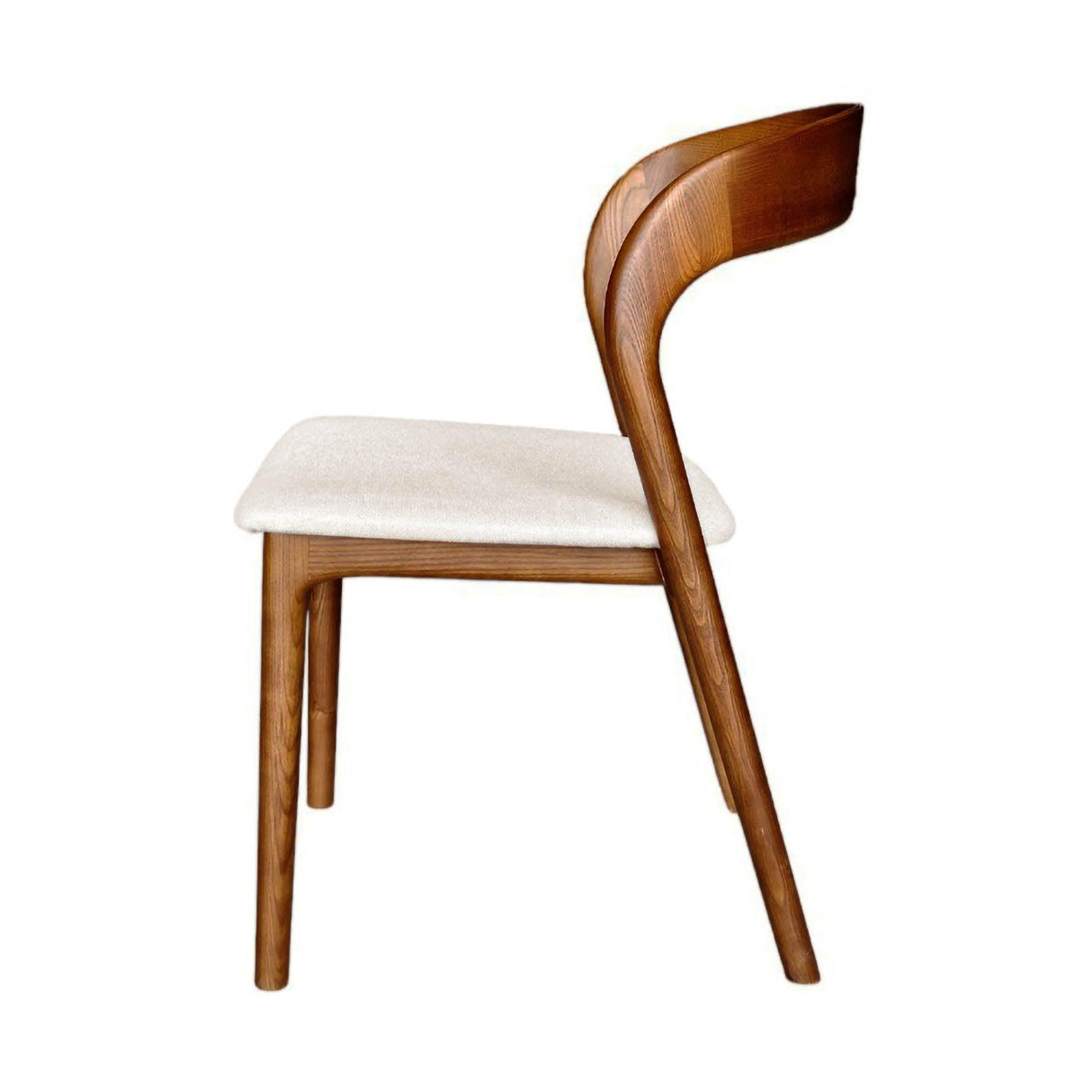 LH Home Rotondo Dining Chair - Walnut Brown