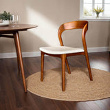 LH Home Rotondo Dining Chair - Walnut Brown