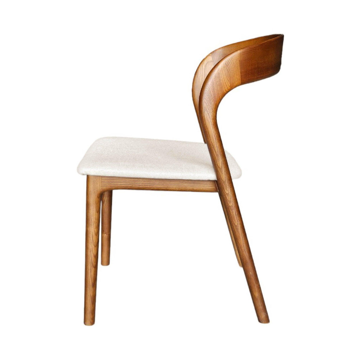 LH Home Rotondo Dining Chair - Walnut Frame