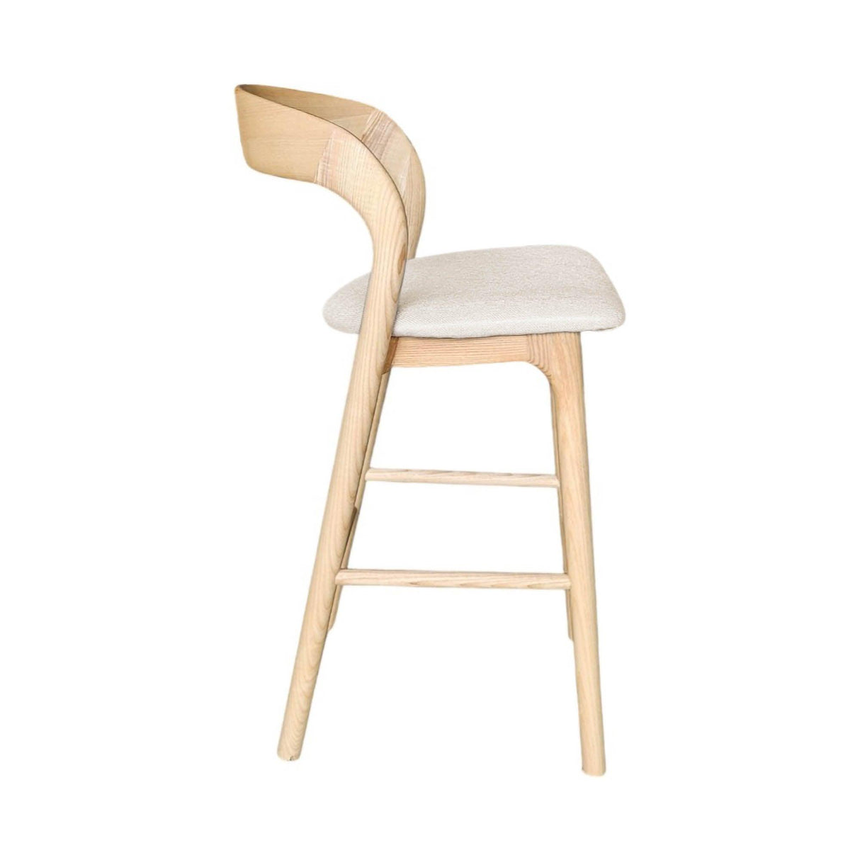 LH Home Rotondo Counter Stool - Natural Frame
