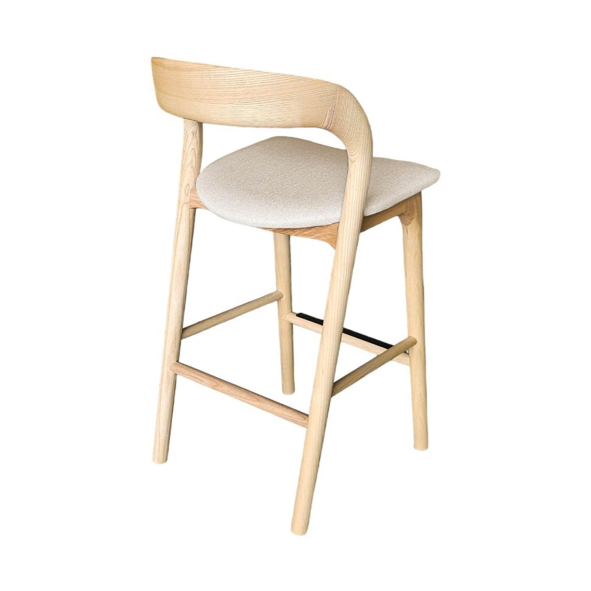 LH Home Rotondo Counter Stool - Natural Frame