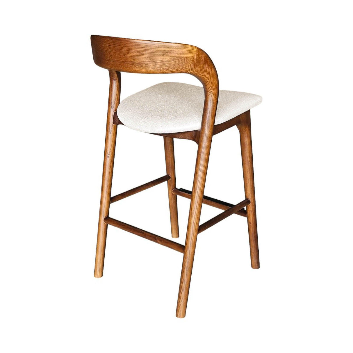 LH Home Rotondo Counter Stool - Walnut Frame