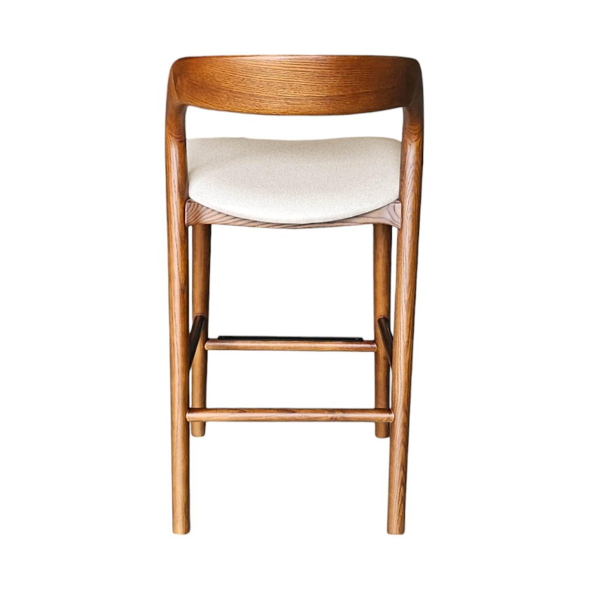 LH Home Rotondo Counter Stool - Walnut Frame