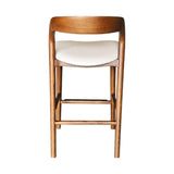 LH Home Rotondo Counter Stool - Walnut Frame