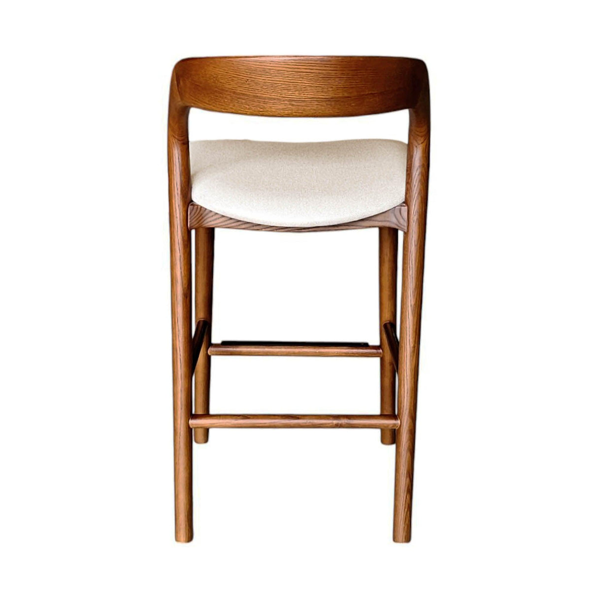 LH Home Rotondo Counter Stool - Walnut Brown