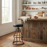 LH Home Bowie Stool - Black