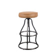 LH Home Bowie Stool - Cognac Leather