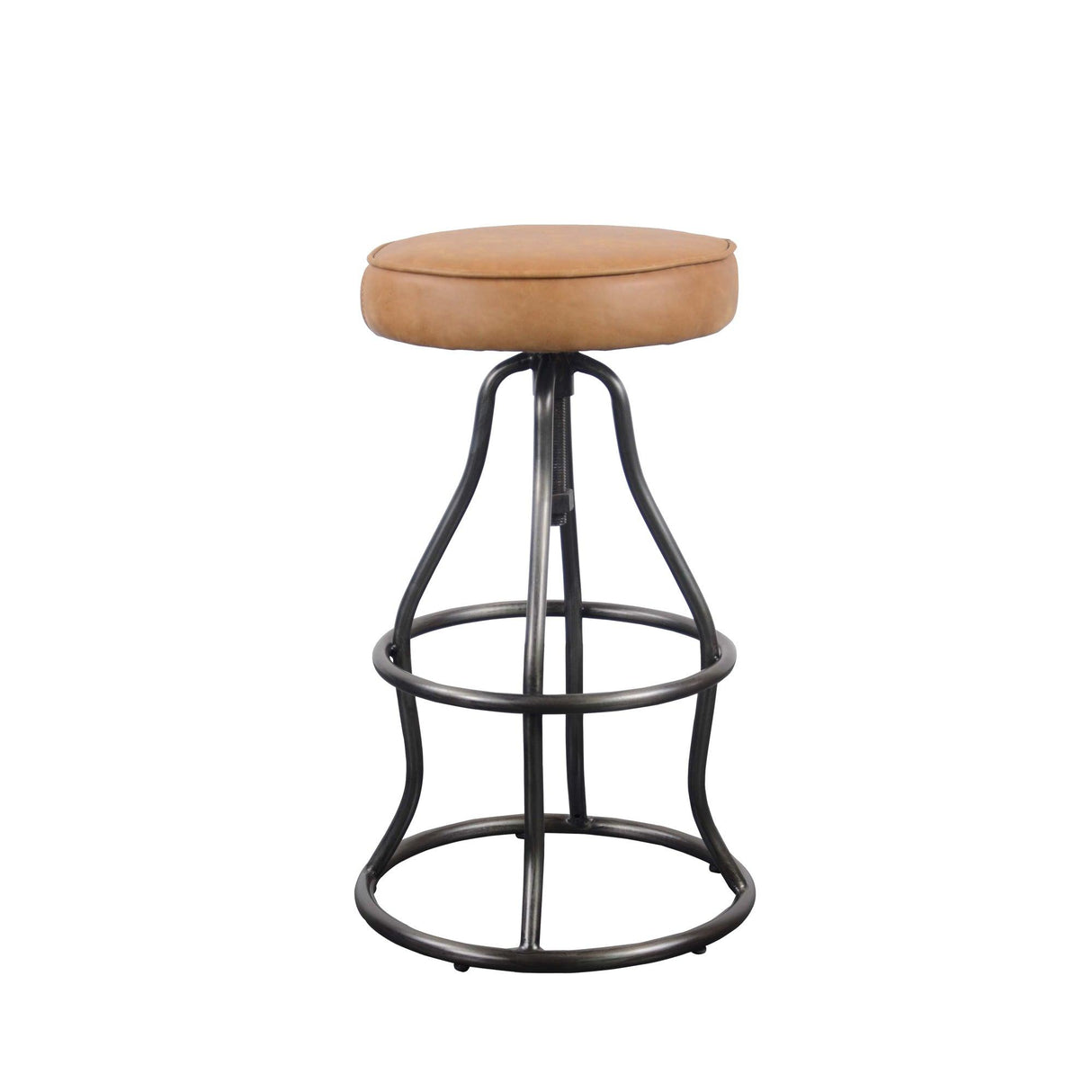 LH Home Bowie Stool - Cognac Leather