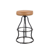 LH Home Bowie Stool - Cognac Leather