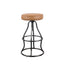 LH Home Bowie Stool - Cognac Leather