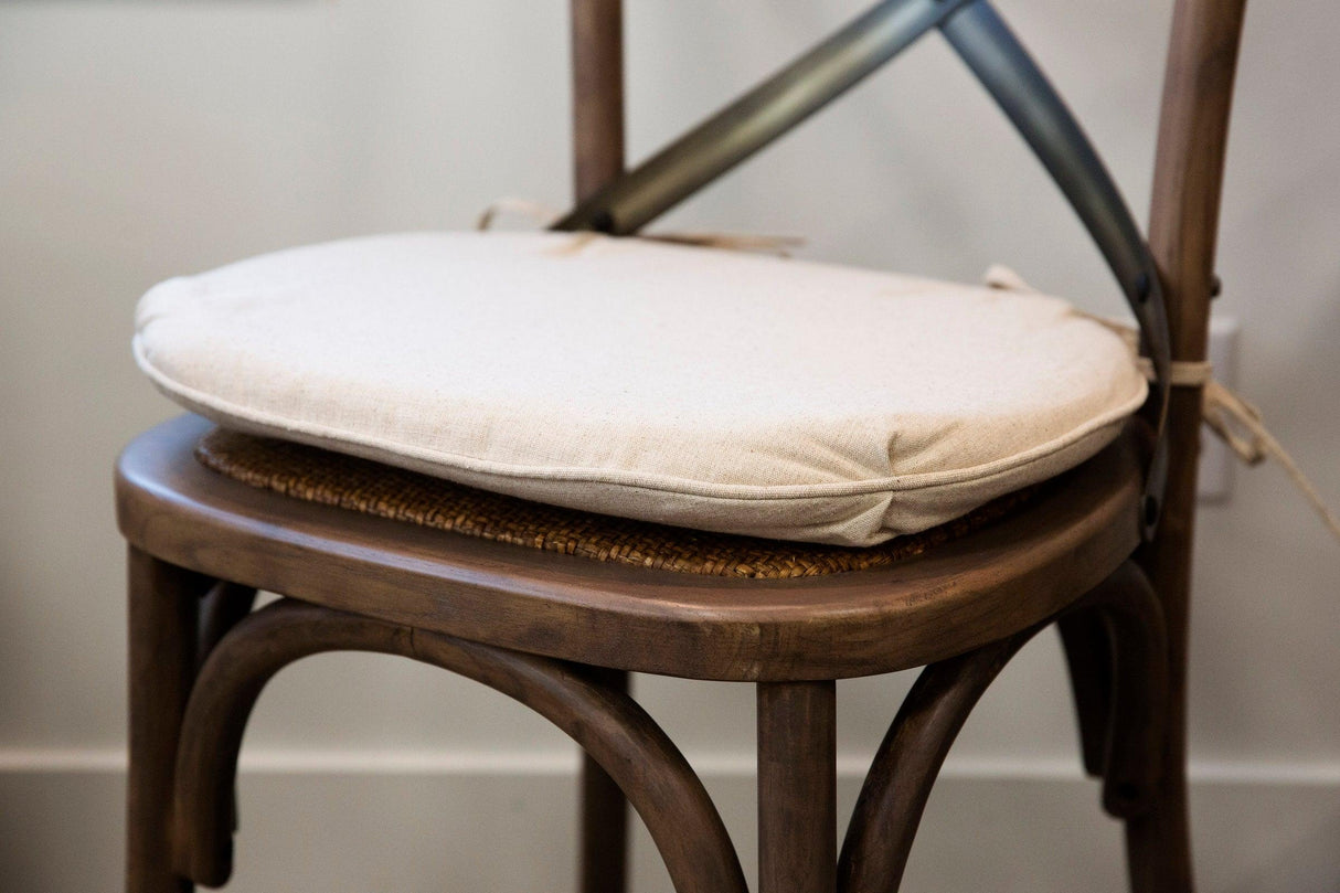 LH Home Seat Cushion for Cross Back Chair - Linen