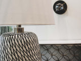 LH Home Skye Swirl Lamp
