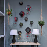 LH Home Skye Swirl Lamp
