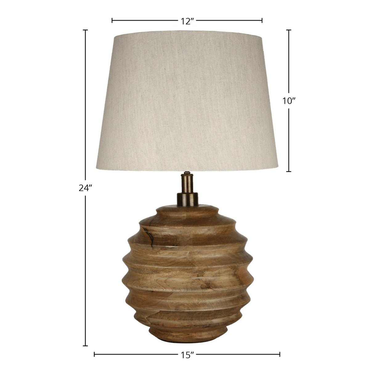 LH Home Skye Natural Lamp