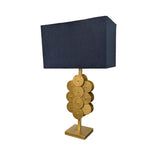 LH Home Skye Brass Disc Lamp