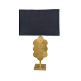 LH Home Skye Brass Disc Lamp